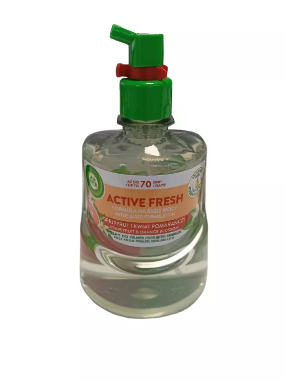 AIR WICK WKŁAD DO ODŚWIEŻACZA POWIETRZA GREJPFRUT I KWIAT POMARAŃCZY 228ML