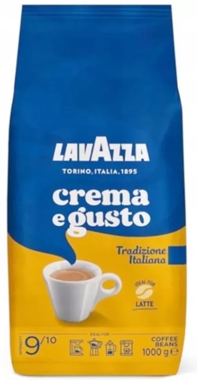 KAWA ZIARNISTA MIESZANA LAVAZZA CREMA E GUSTO TRADIZIONE ITALIANA 1000 G