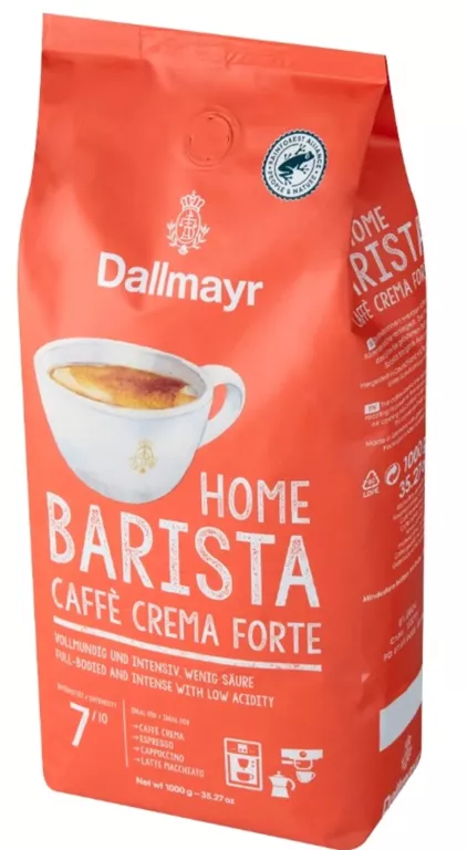 KAWA ZIARNISTA DALLMAYR HOME BARISTA CAFFE CREMA FORTE 1KG