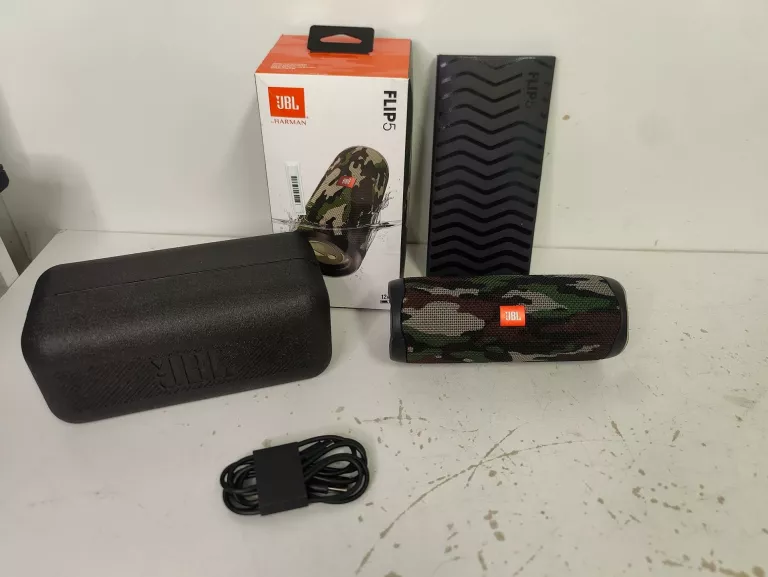 GŁOŚNIK JBL FLIP 5 KOMPLET STAN IDEALNY!!!!