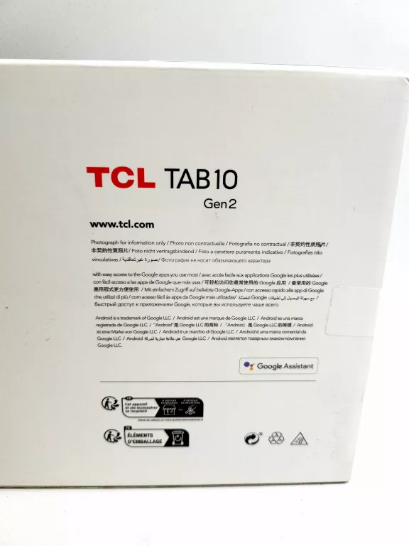 TABLET TCL TAB 10 GEN 2 10,4" 2K 4/64GB WI-FI SZARY