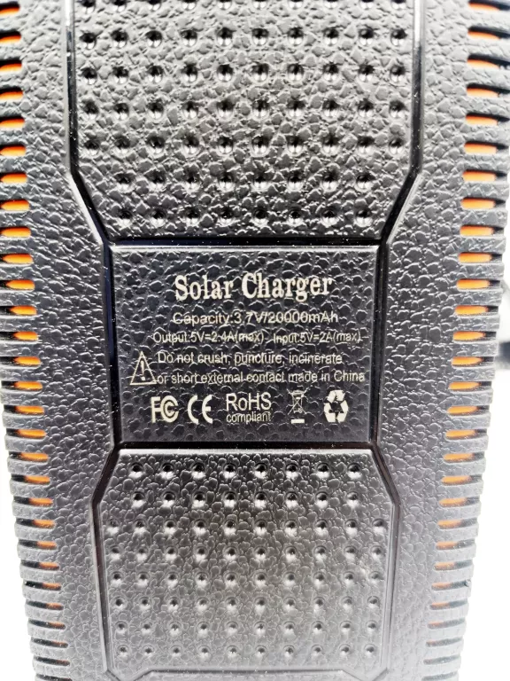 POWERBANK SOLAR CHARGER 20000MAH