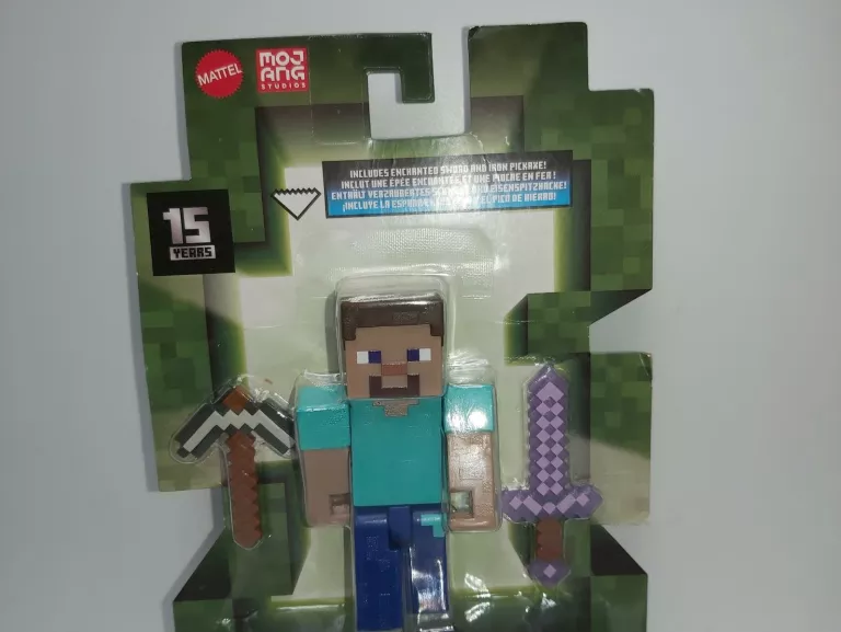 FIGURKA MINECRAFT STEVE MATTEL