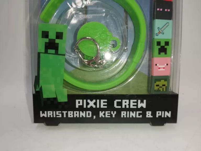 WRISTBAND MINECRAFT PIXIE CREW KOMPLET