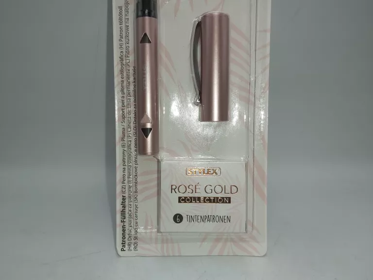 PIÓRO WIECZNE ROSE GOLD + NABOJE STYLEX KOMPLET!!!