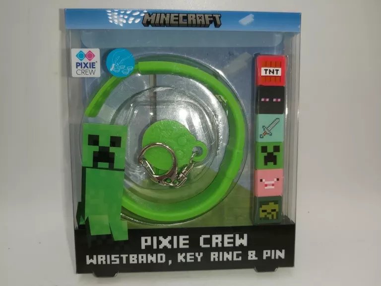 WRISTBAND MINECRAFT PIXIE CREW KOMPLET