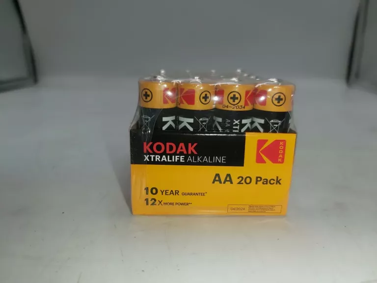 BATERIE KODAK XTRALIFE ALKALINE AA 20 SZT