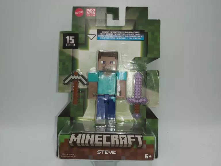 FIGURKA MINECRAFT STEVE MATTEL