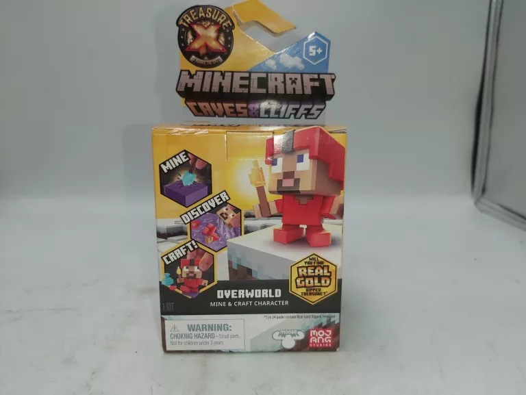 MINECRAFT TREASURE X FIGURKA CAVE & CLIFFS OVERWORLD 41675 COBI