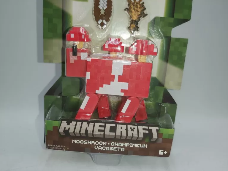 FIGURKA MINECRAFT MOOSHROOM MATTEL