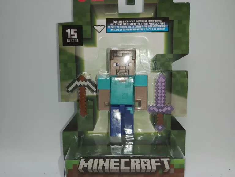 FIGURKA MINECRAFT STEVE MATTEL