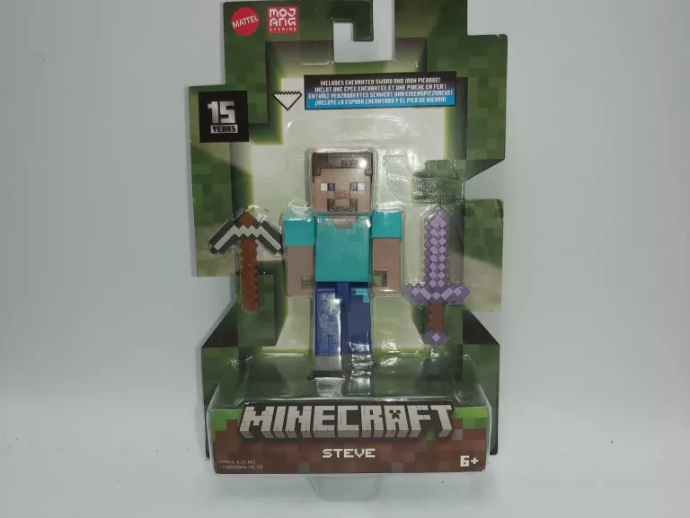 FIGURKA MINECRAFT STEVE MATTEL