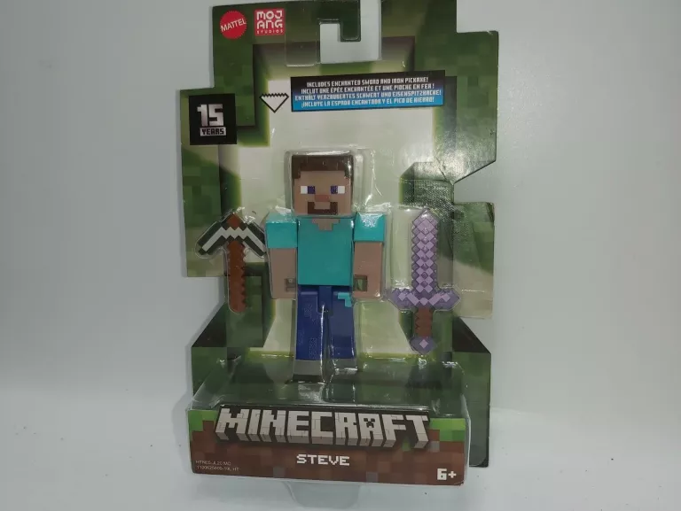 FIGURKA MINECRAFT STEVE MATTEL