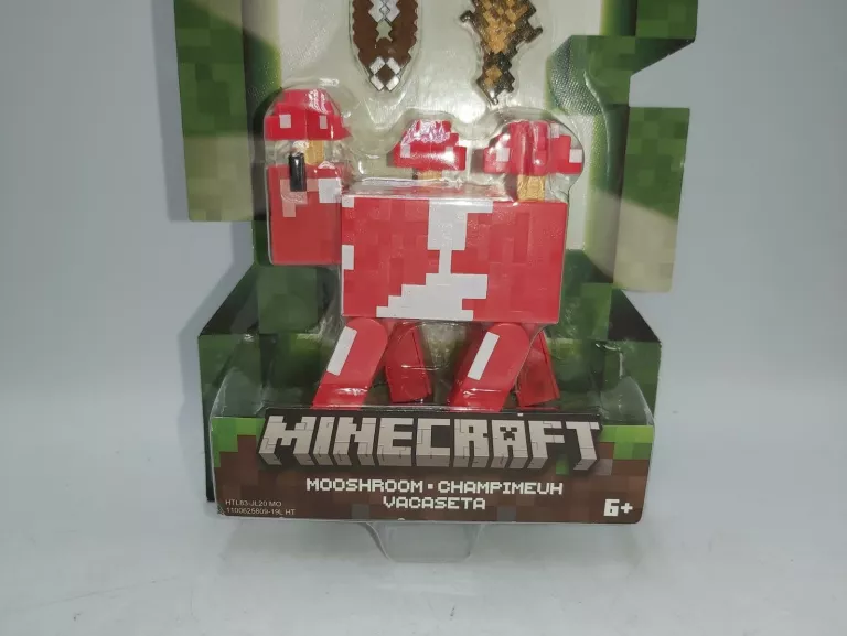 FIGURKA MINECRAFT MOOSHROOM MATTEL