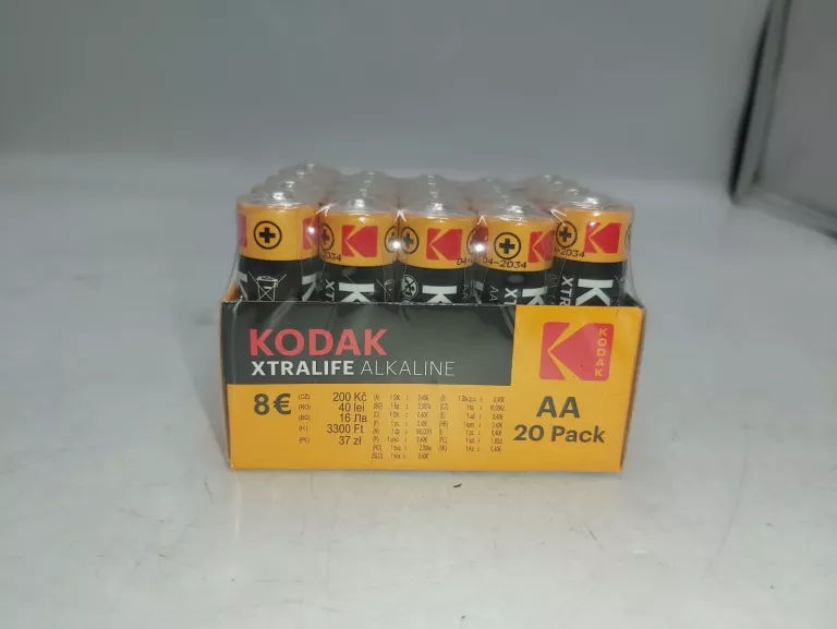 BATERIE KODAK XTRALIFE ALKALINE AA 20 SZT