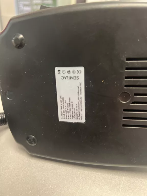 FREZARKA DO PAZNOKCI SEMILAC 65W CZARNA 65 W