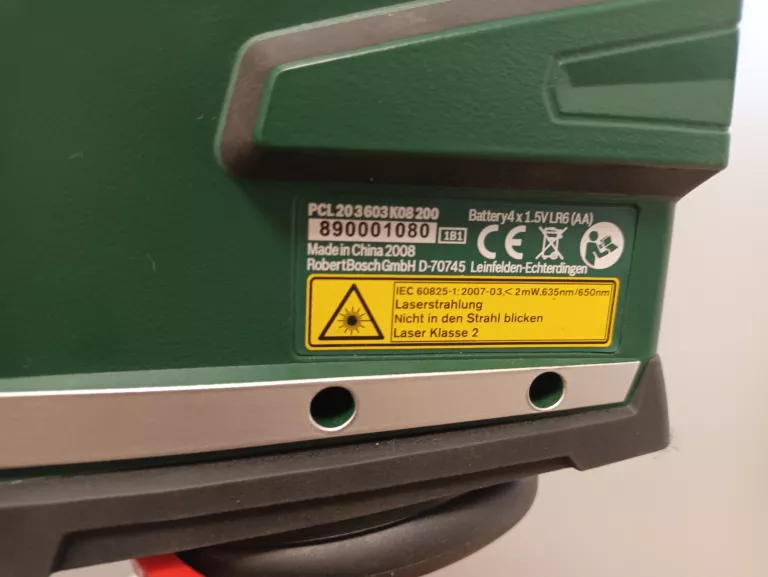 BOSCH ZESTAW LASER KRZYŻOWY PCL20