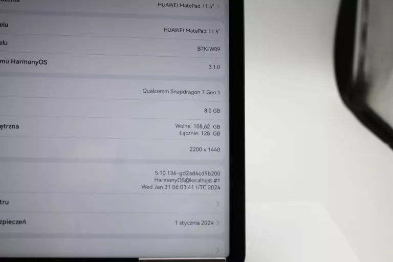 TABLET HUAWEI MATEPAD 11,5' + KLAWIATURA