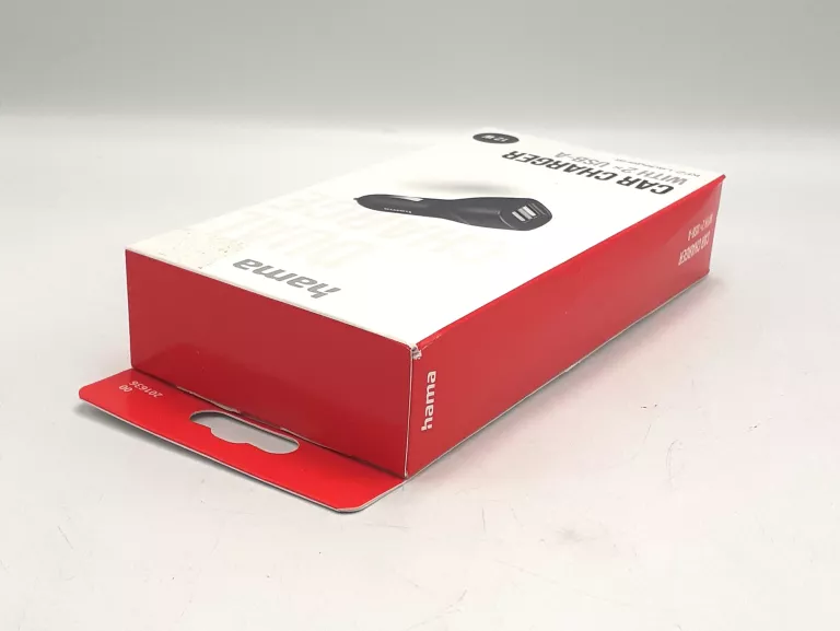 ŁADOWARKA SAMOCHODOWA HAMA 2X USB-A 12W