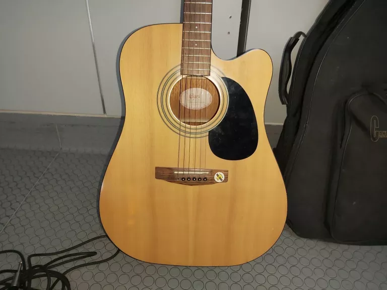 GITARA ELEKTROAKUSTYCZNA CORT MR-F NS W FUTERALE