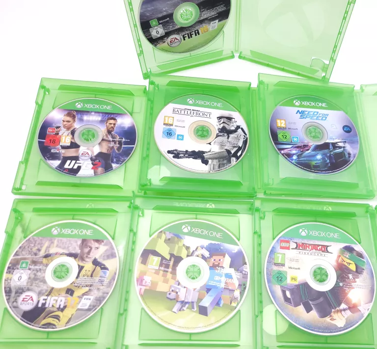 XBOX ONE 1 TB, 2 X PAD,ŁADOWARKA DO PADÓW, ZESTAW GIER !!!