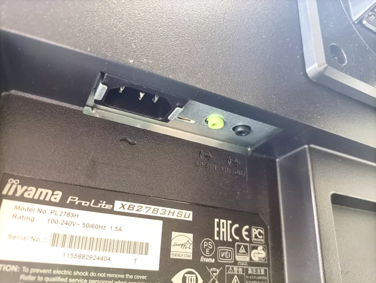 MONITOR IIYAMA 27" PROLITE XB2783HSU