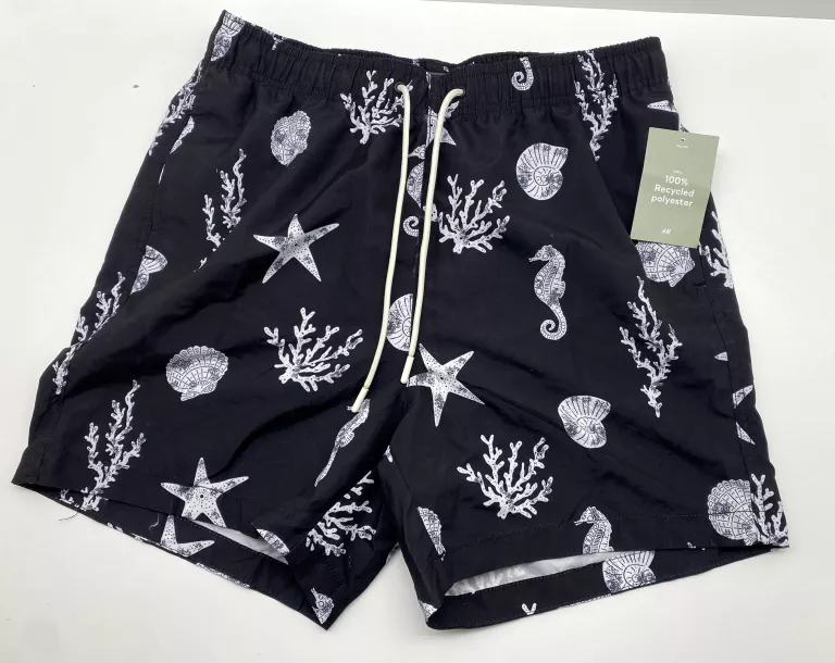 WZORZYSTE SZORTY KĄPIELOWE H&M ROZMIAR M