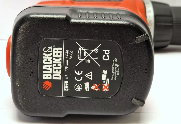 WKRĘTARKA AKUMULATOROWA BLACK DECKER 12V