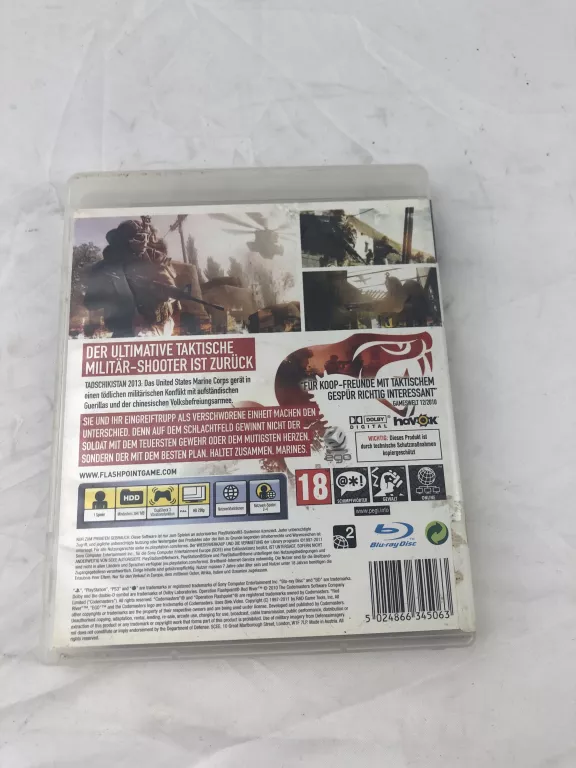 OPERATION FLASHPOINT RED RIVER PS3