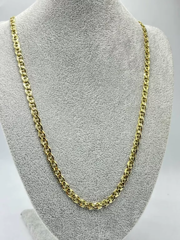 GRUBY ZŁOTY ŁAŃCUCH NASZYJNIK O SPLCIE GUCCI 60CM 22,68G 585