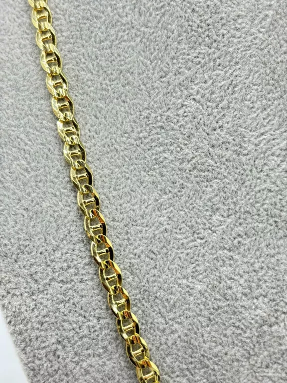 GRUBY ZŁOTY ŁAŃCUCH NASZYJNIK O SPLCIE GUCCI 60CM 22,68G 585
