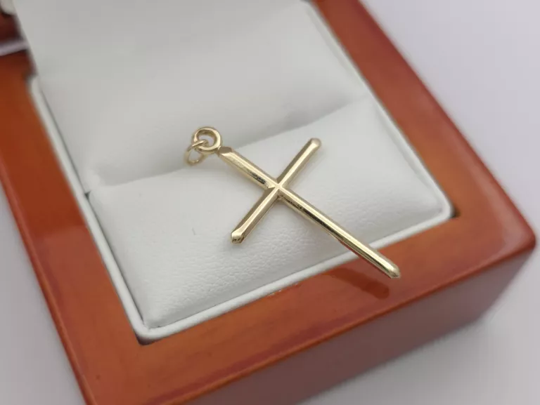 ZŁOTA ZAWIESZKA KRZYŻYK - 585 14K 0,87G