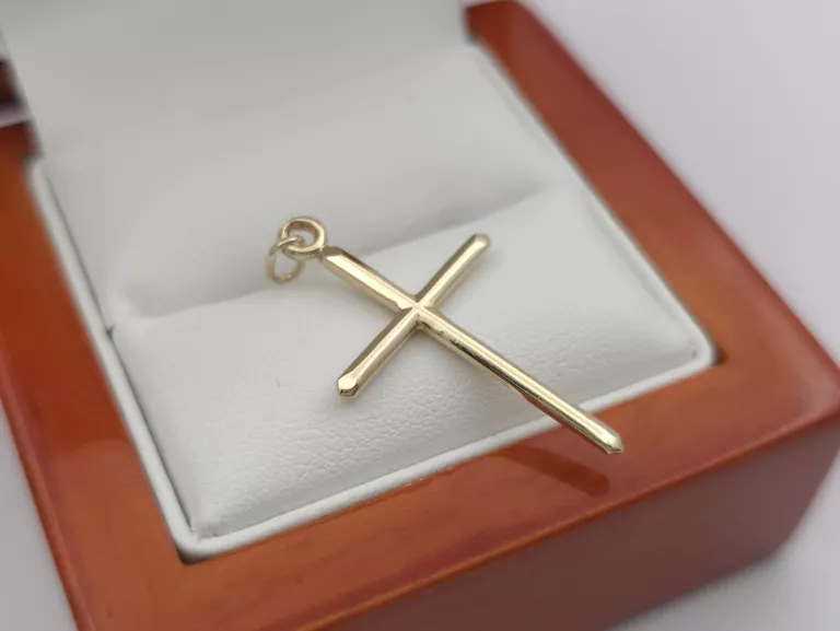 ZŁOTA ZAWIESZKA KRZYŻYK - 585 14K 0,87G