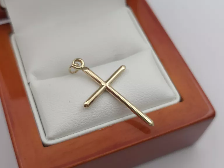 ZŁOTA ZAWIESZKA KRZYŻYK - 585 14K 0,87G