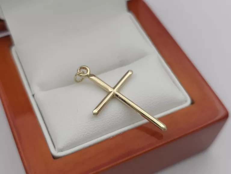 ZŁOTA ZAWIESZKA KRZYŻYK - 585 14K 0,87G