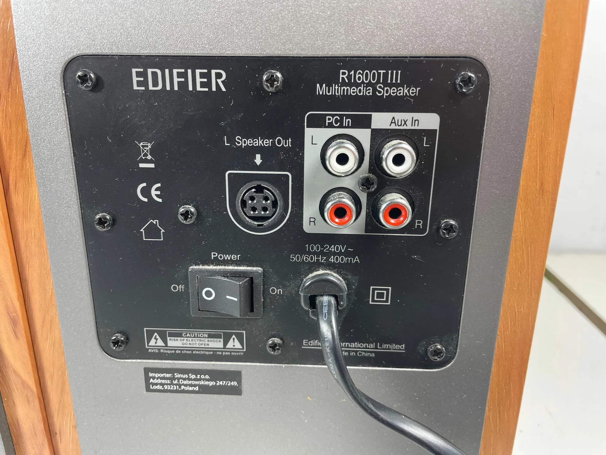 Edifier R1600t GŁOŚNIKI STEREO EDIFIER R1600T Z OKABLOWANIEM | Głośniki | Loombard.pl