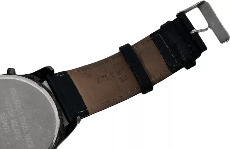 ELEGANCKI ZEGAREK DAMSKI CZARNY RIVER ISLAND Z CYRKONIAMI