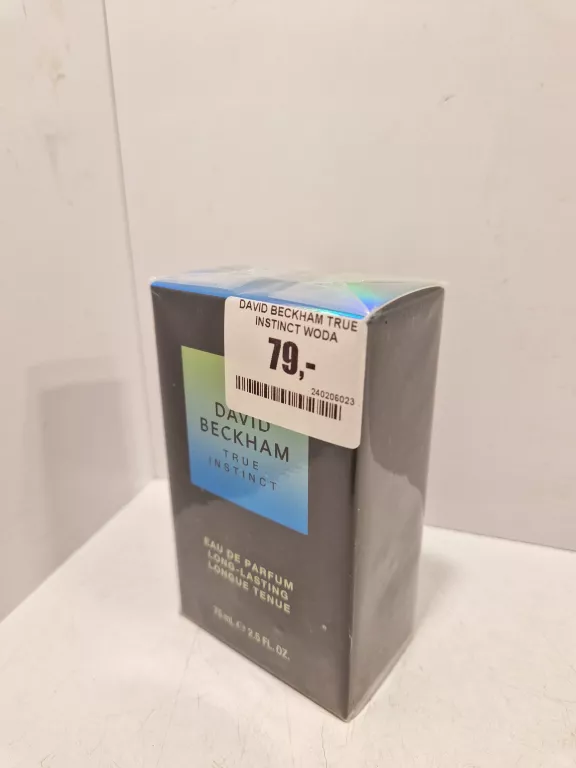DAVID BECKHAM TRUE INSTINCT WODA PERFUMOWANA DLA MĘŻCZYZN 75ML