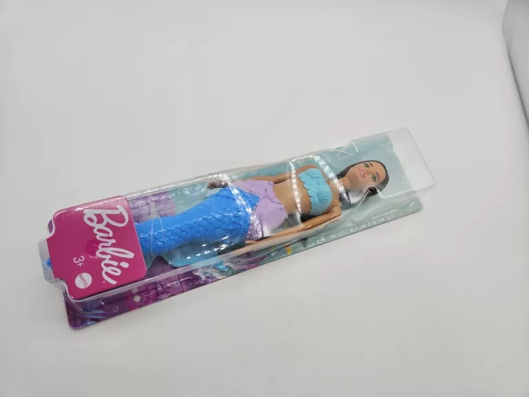 LALKA NIEBIESKI OGON BARBIE DREAMTOPIA SYRENA BRUNETKA HGR-07