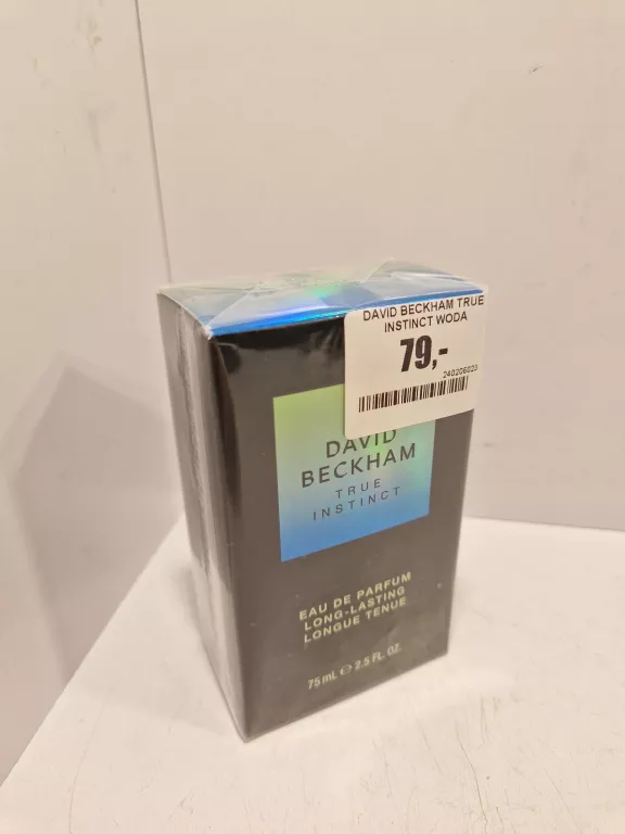 DAVID BECKHAM TRUE INSTINCT WODA PERFUMOWANA DLA MĘŻCZYZN 75ML