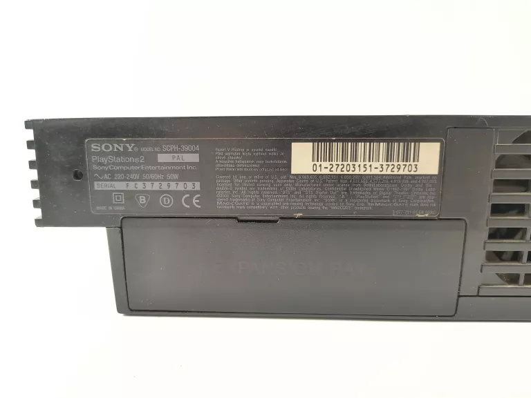 KONSOLA PS2 FAT + PAD + KARTA PAMIECI + 3 GRY