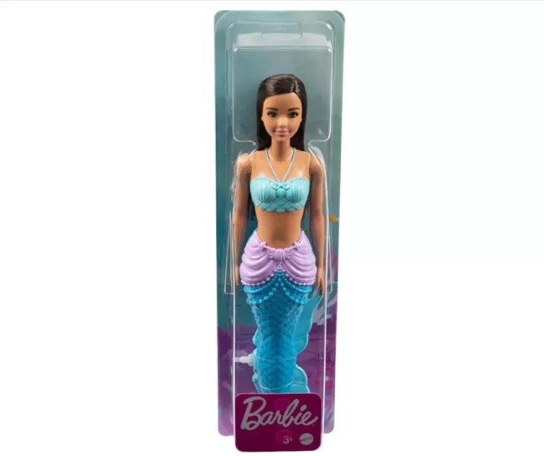 LALKA MATTEL BARBIE SYRENKA SYRENKA NIEBIESKI OGON