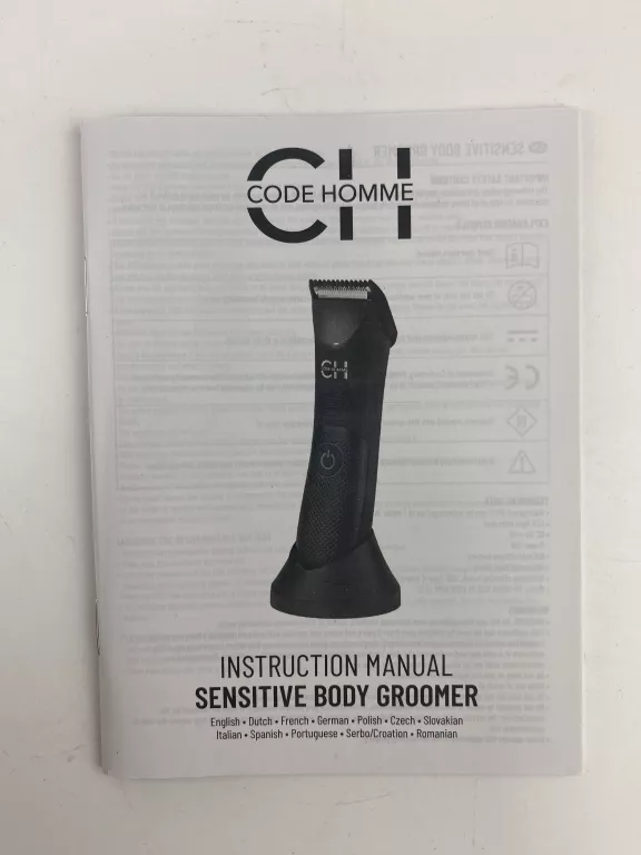 TRYMER CODE HOMME BODY GROOMER