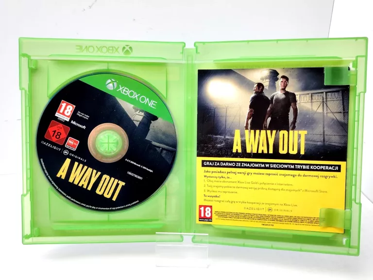 GRA XBOX ONE A WAY OUT