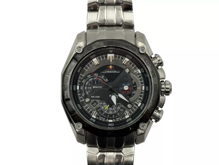 ZEGAREK MĘSKI CASIO EDIFICE EF-550RBSP-1AVER NEOBRITE WR100M