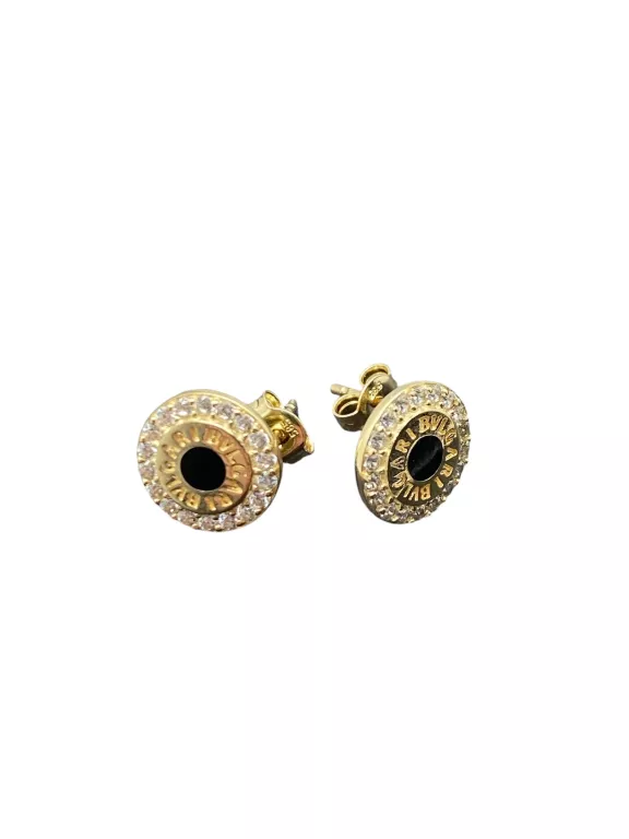 PIĘKNE KOLCZYKI BVLGARI 585 1,83G