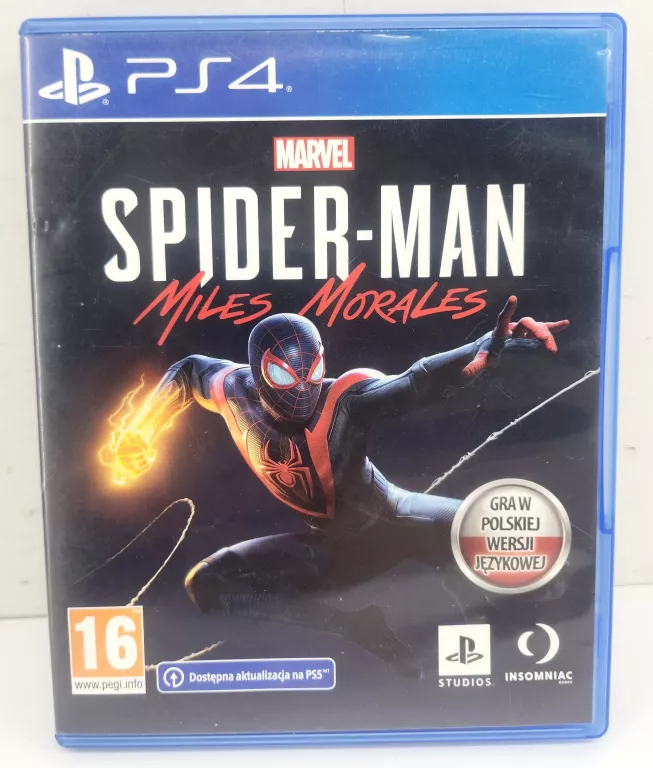 SPIDER-MAN MILES MORALES PS4