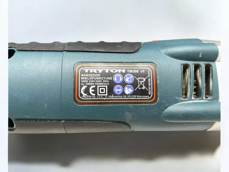 NARZĘDZIE WIELOFUNKCYJNE TRYTON TM300 + WALIZKA + AKCESORIA | JAK NOWE!