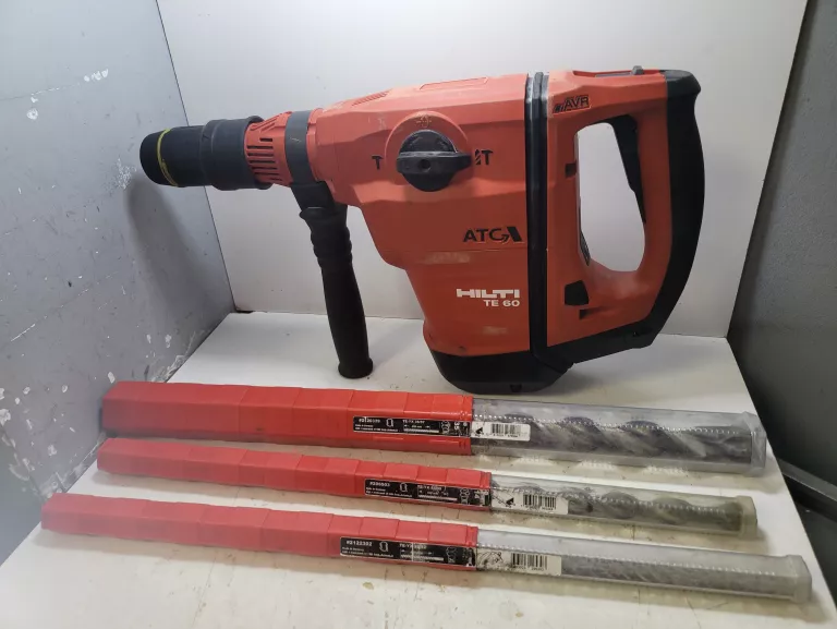 MŁOTOWIERTARKA HILTI TE 60-ATC-AVR SDS MAX+WIERTŁA