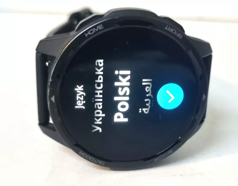 SMARTWATCH XIAOMI WATCH S1 ACTIVE CZARNY KOMPLET